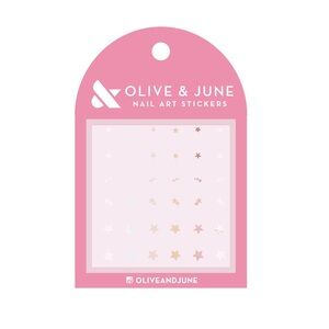 Olive & June Star Nail Art Stickers